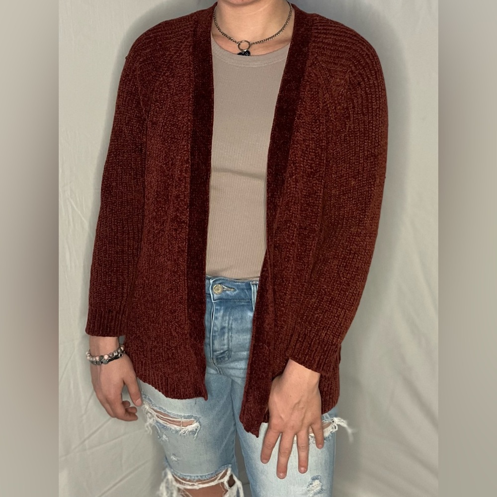 Maroon Women’s Cardigan Size M